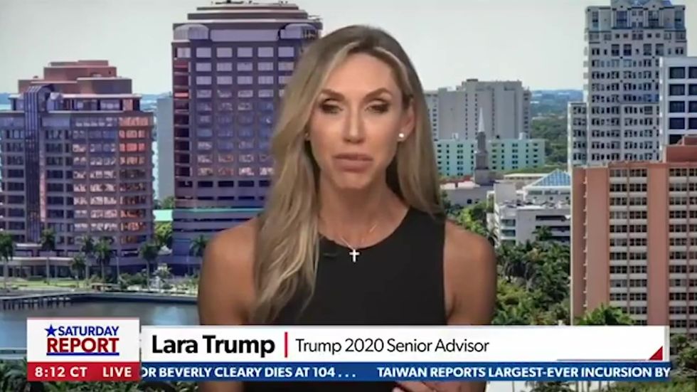 Lara Trump says Bernie Sanders 'exactly right' on 'scary' Twitter ban of Donald Trump