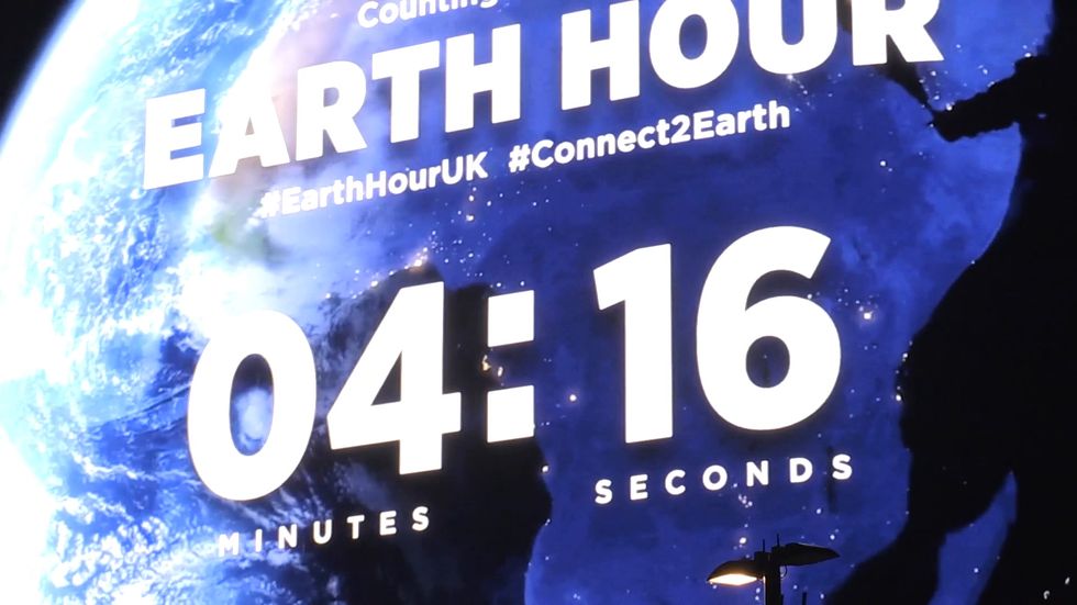 London landmarks go dark to mark Earth Hour 2021