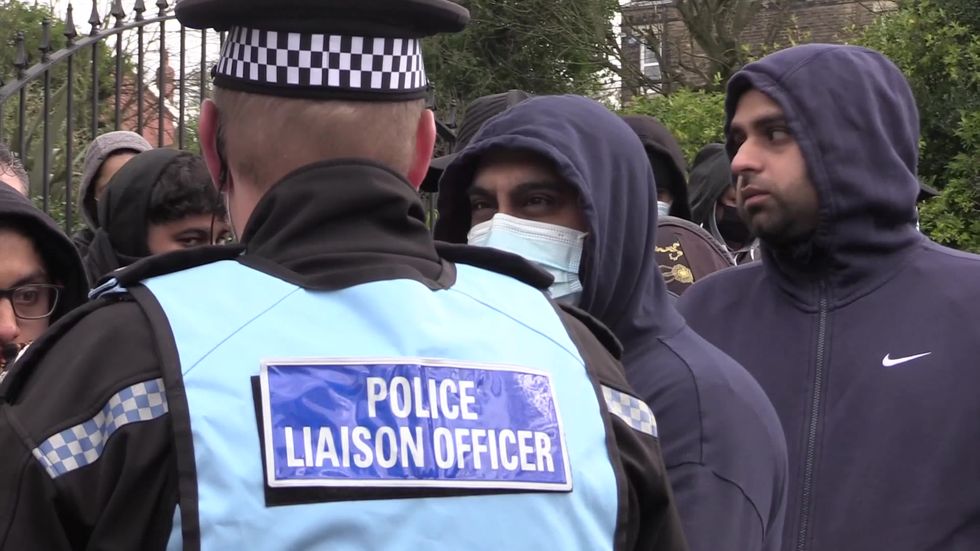 Protests continue outside Batley Grammar School