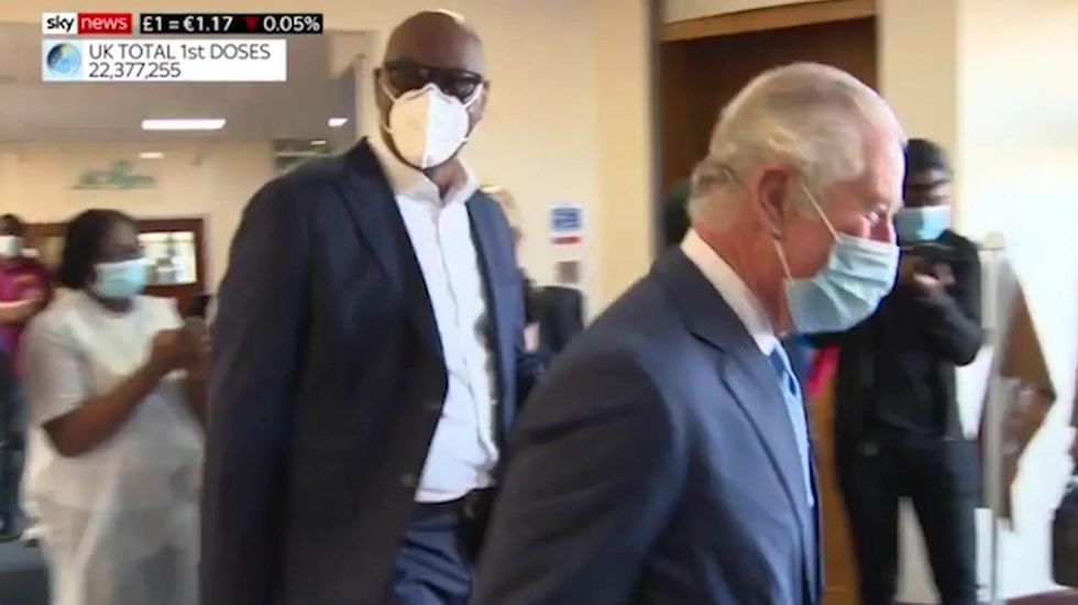 Prince Charles swiftly moved on after reporter asks him about Meghan & Harry interview