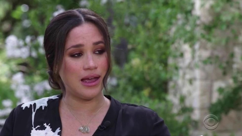 Meghan tells Oprah she was too afraid to be left alone during mental health struggle