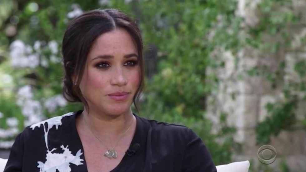 Meghan tells Oprah she 'didn't want to be alive anymore'