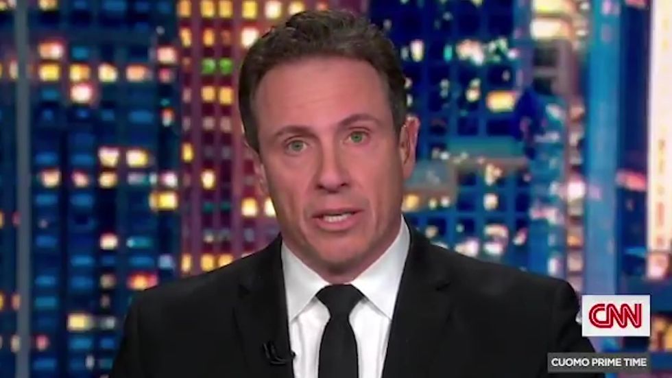 Chris Cuomo addresses harassment allegation against brother during live CNN show