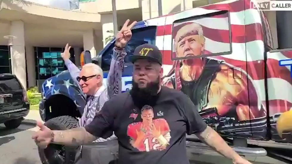 Roger Stone dances to pro-Trump rap at CPAC