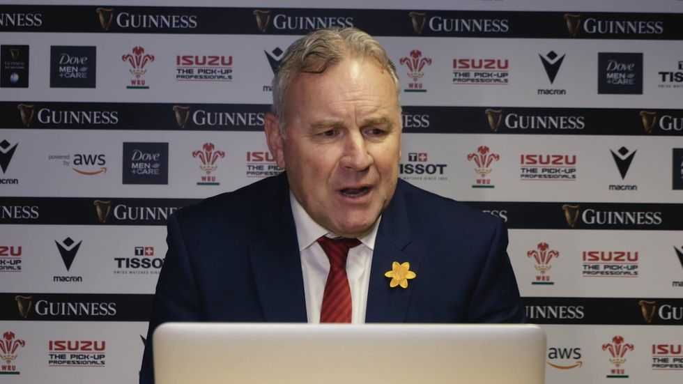 Wales 40-24 England: Press conference with Wayne Pivac