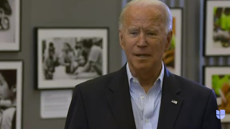 Undocumented immigrants should get covid vaccine without 'ICE interfering' says Biden