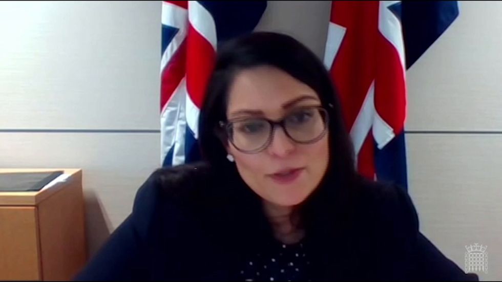 Priti Patel warns: 'Don't book a holiday'