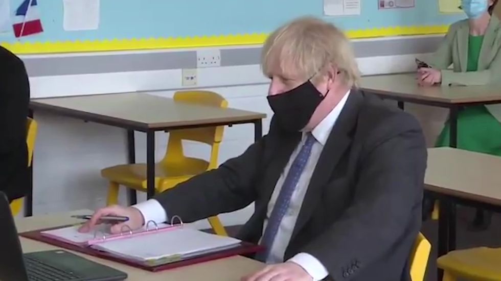 Boris Johnson says journalists 'always abusing people'