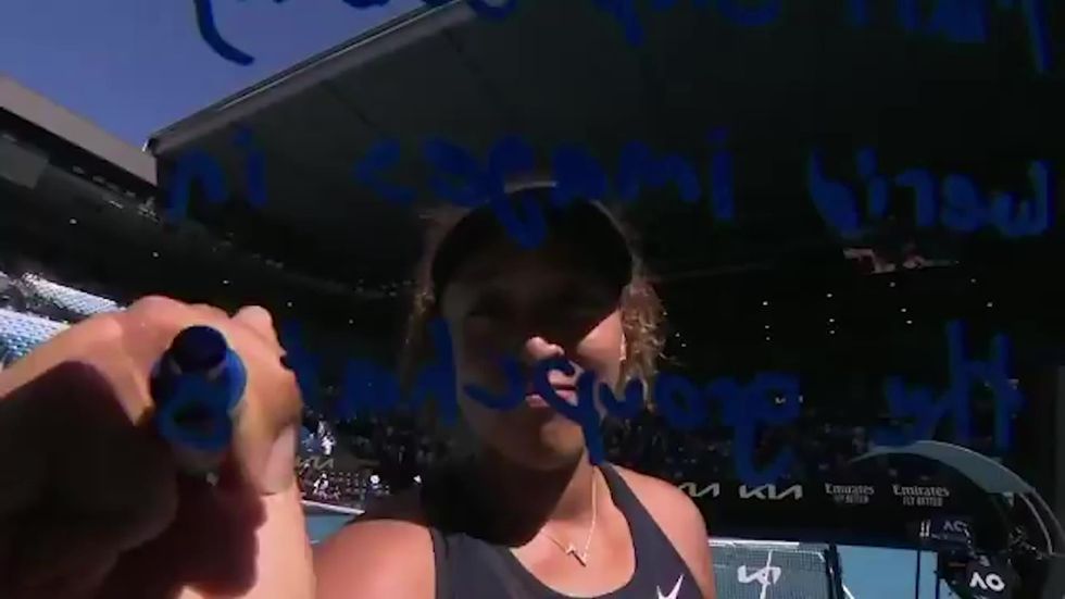 Naomi Osaka sends message to her sister after winning match against Serena Williams