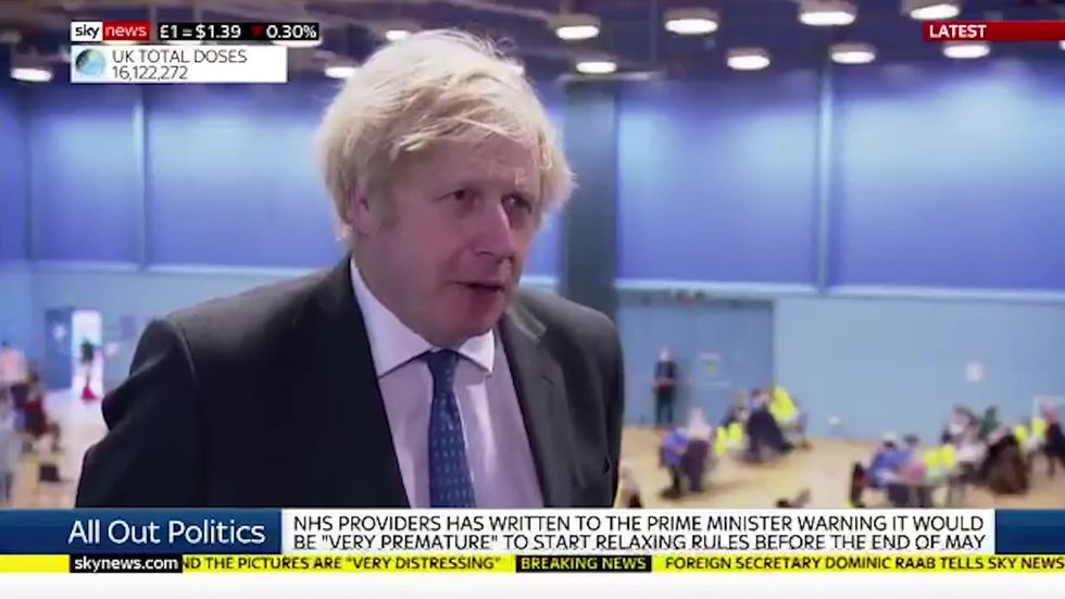 Boris Johnson says lockdown will be eased in 'stages' - but refuses to give more details
