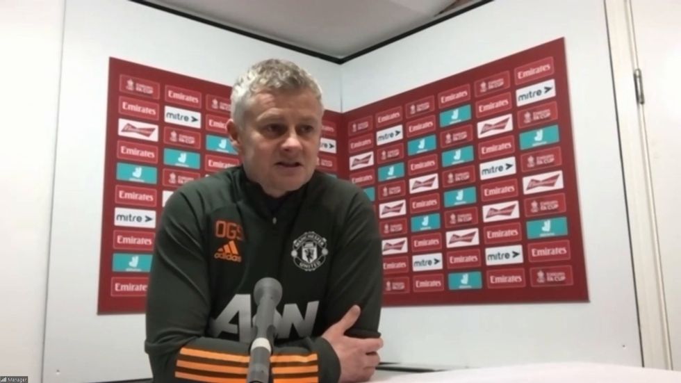 Solskjaer pleased with response as McTominay fires United into next round