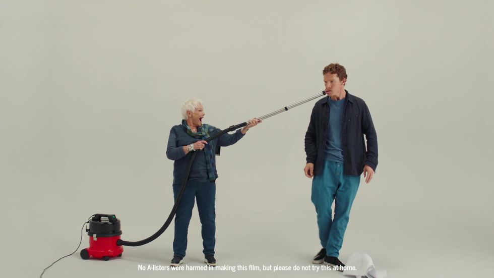 Judi Dench and Benedict Cumberbatch star in exclusive Comic Relief video