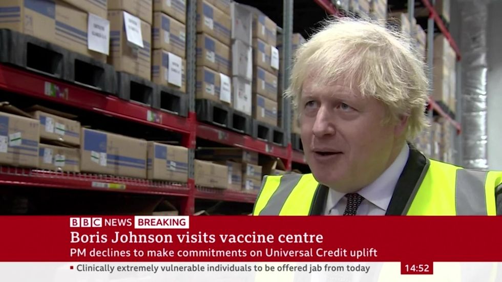 Boris Johnson blames seafood exporters ‘not filling in the right forms’ for post-Brexit sales crash