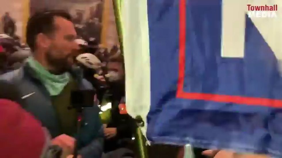 Capitol riot: Video appears to show former Olympian medalist among mob