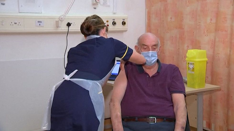 Man becomes first in world to receive Oxford vaccine