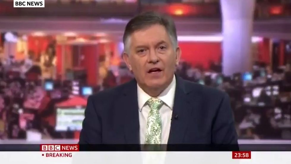 BBC newsreader reveals brutal 'highlights of 2020' video package which is exactly zero seconds long