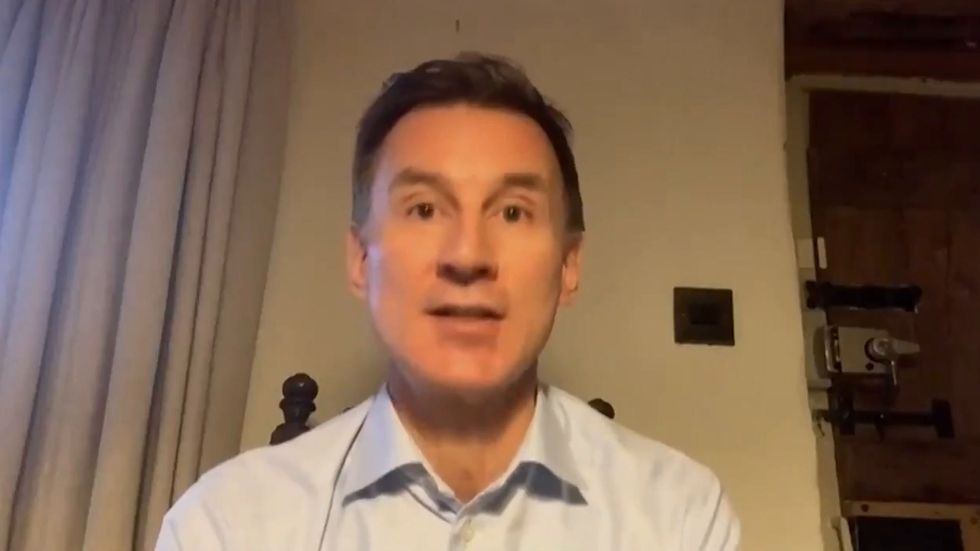 Jeremy Hunt told off by Commons Speaker for not wearing tie and having top button undone
