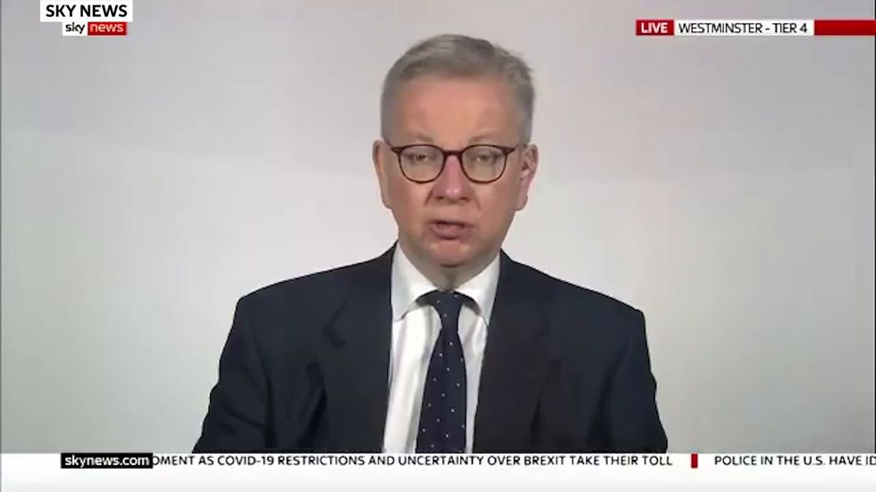 Michael Gove confirms which groups of children will go back to school on 4th January