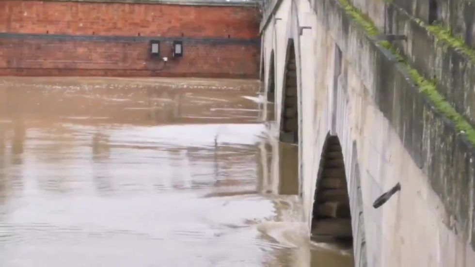 Flooding in Bedford as River Great Ouse bursts banks ahead of Storm Bella