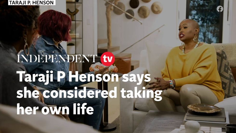 Taraji P. Henson says she considered taking her own life