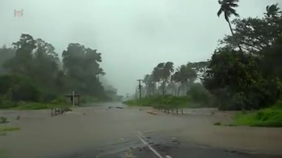 Typhoon Yasa makes landfall in Fiji