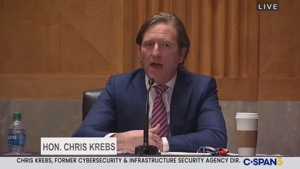 Chris Krebs says lies about election fraud are undermining democracy