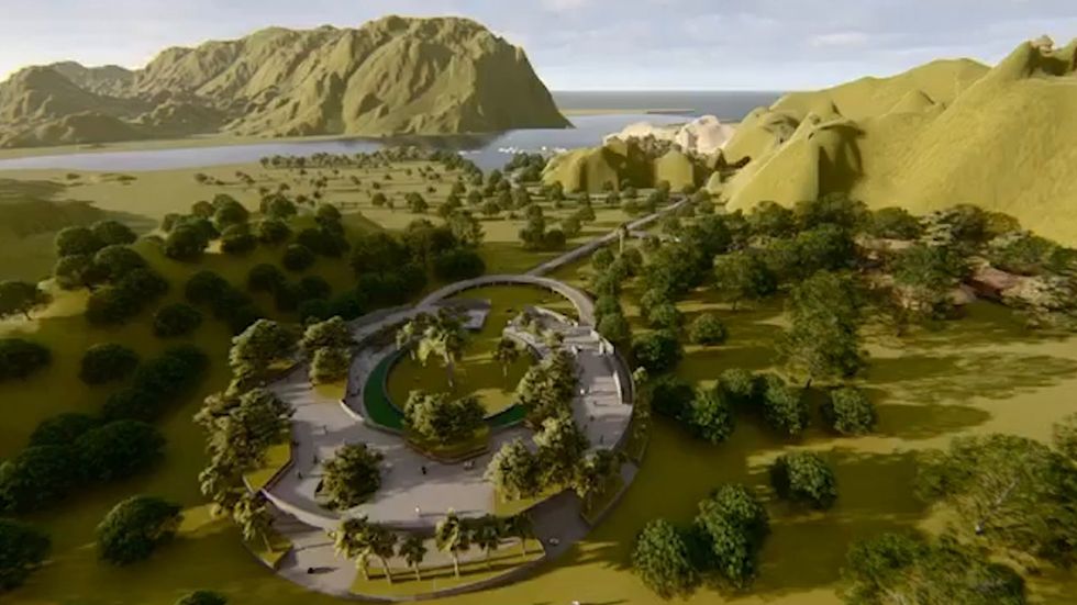 Indonesia building 'Jurassic Park'-style komodo dragon attraction