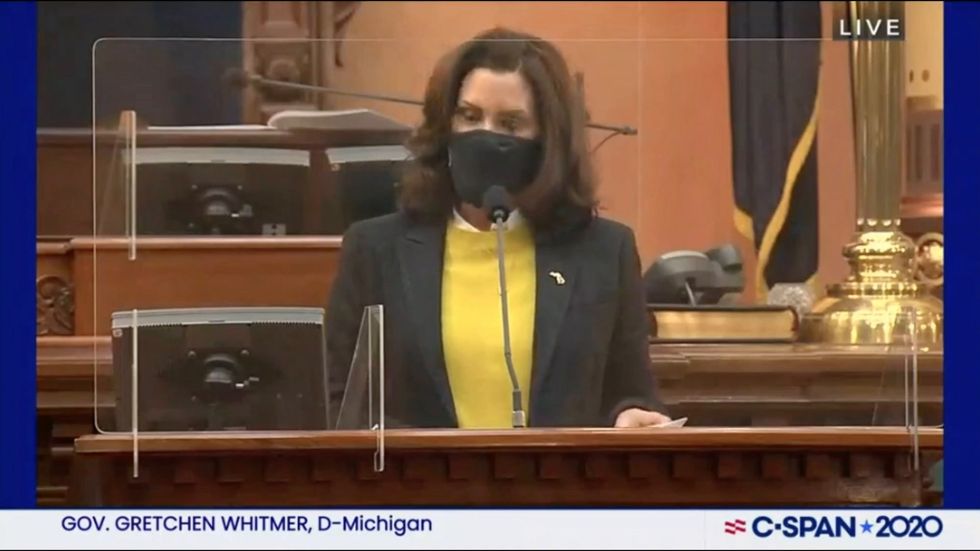 Gretchen Whitmer urges Americans to 'move forward together' as Electoral College convenes