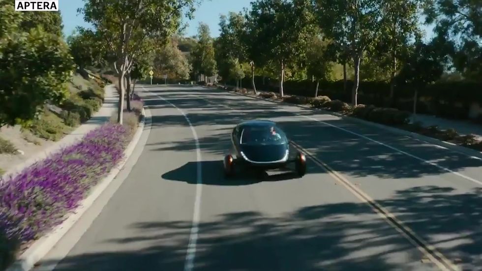 Aptera solar-powered electric car