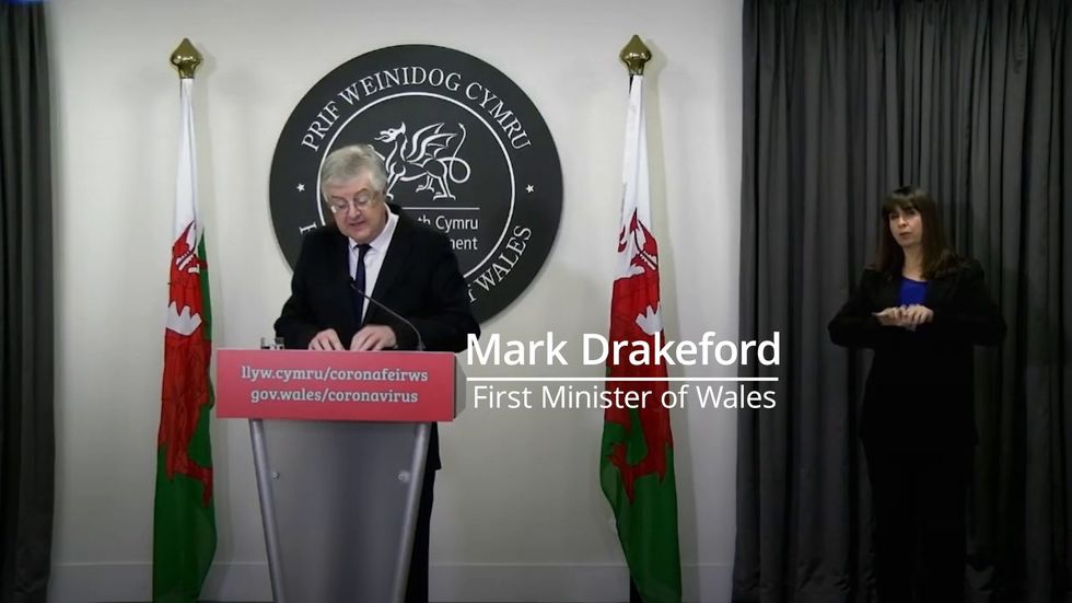 Mark Drakeford warns of pressures on NHS in Wales