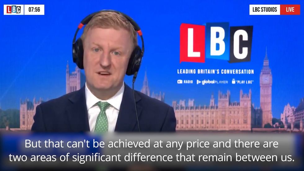 Oliver Dowden on Brexit trade deal: We are 90% of the way there