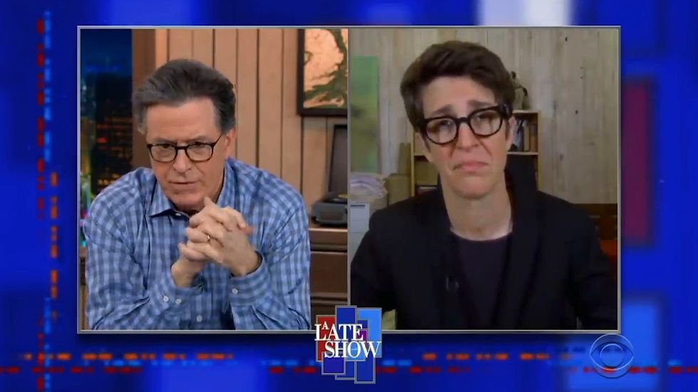 Rachel Maddow says partner’s Covid-19 experience was ‘the scariest thing’