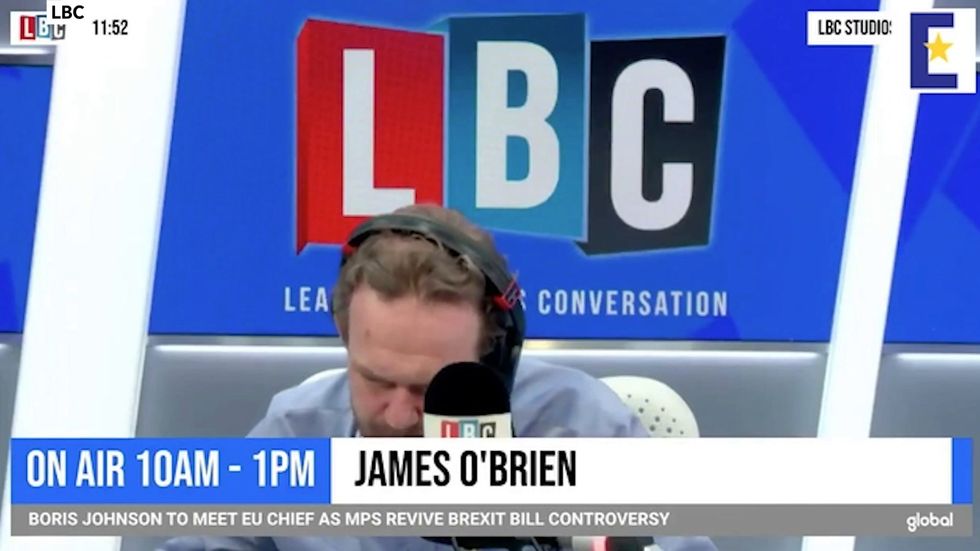 Caller tells James O'Brien Brexiteers in Spain are moaning about paperwork
