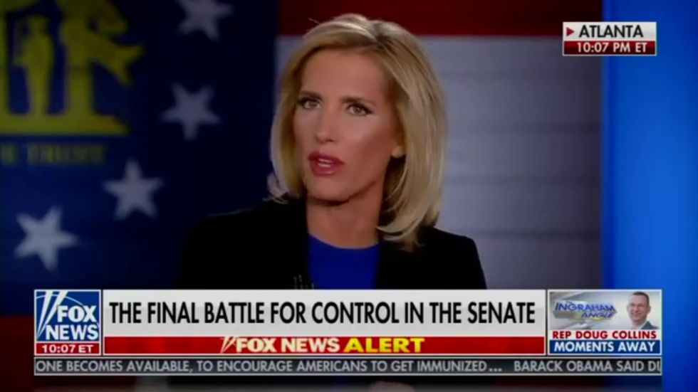 Fox News' Laura Ingraham tells Trump lawyer 'you don't deserve to win if you're that stupid'