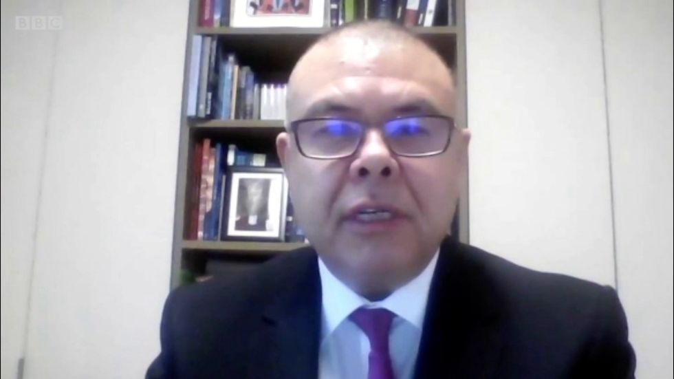 Jonathan Van Tam makes football analogy about progress of vaccine