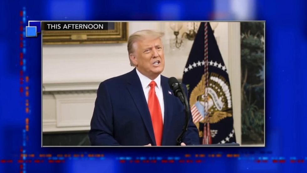 Stephen Colbert condemns 'ugly impotent' Trump Facebook video