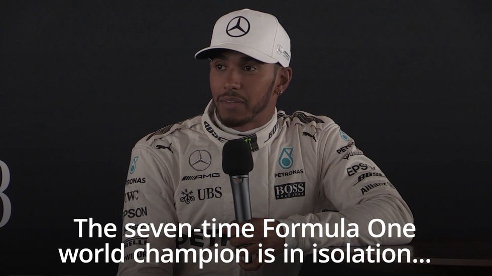 Lewis Hamilton tests positive for coronavirus and will miss Sakhir Grand Prix this weekend