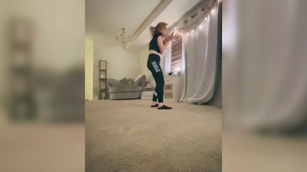 Woman shares TikTok of her 'stalker' climbing into her apartment from balcony
