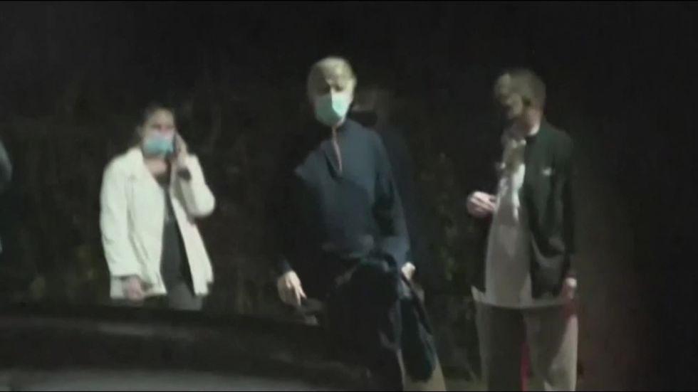 Biden breaks foot while playing with dog