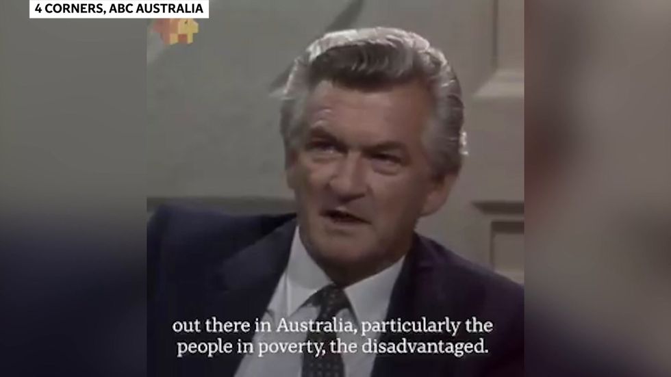 Australian TV show posts real footage of Bob Hawke interview to call out The Crown
