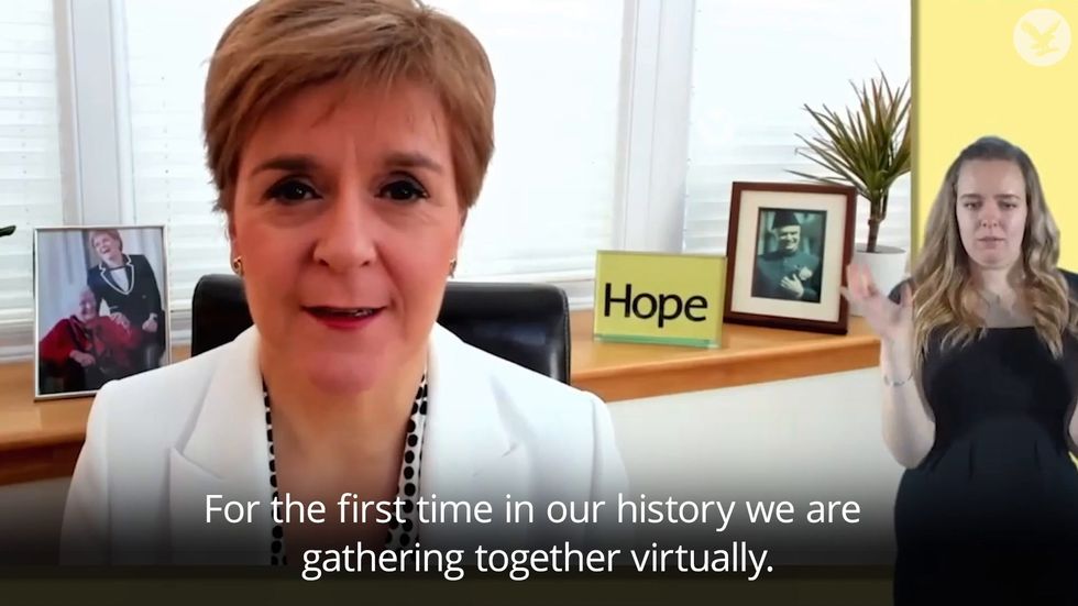Nicola Sturgeon insists Scots have a ‘right’ to another independence vote