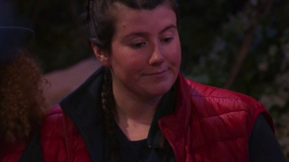 Hollie Arnold MBE is eliminated from I'm a Celebrity