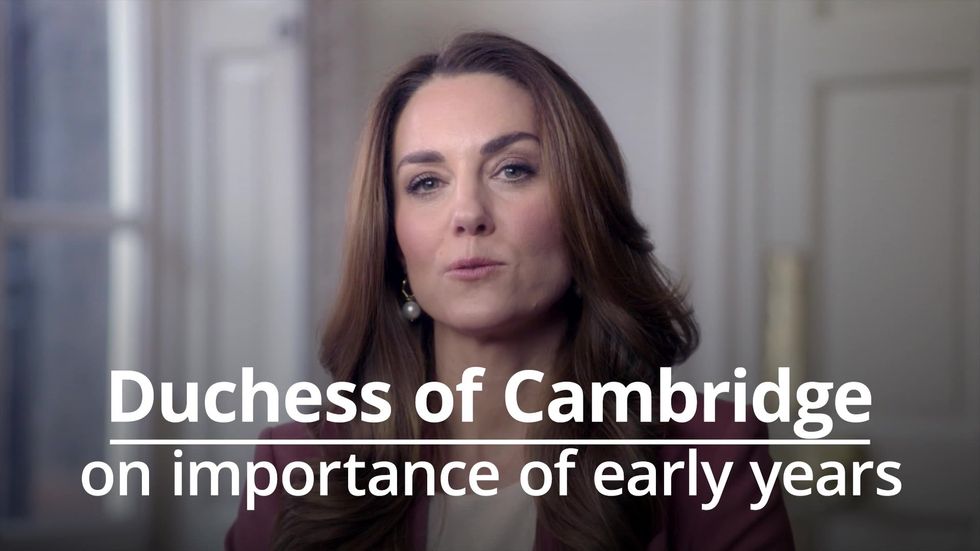 Kate outlines importance of early years development in passionate address