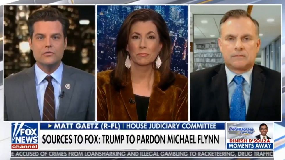 Matt Gaetz suggests Trump pardon himself
