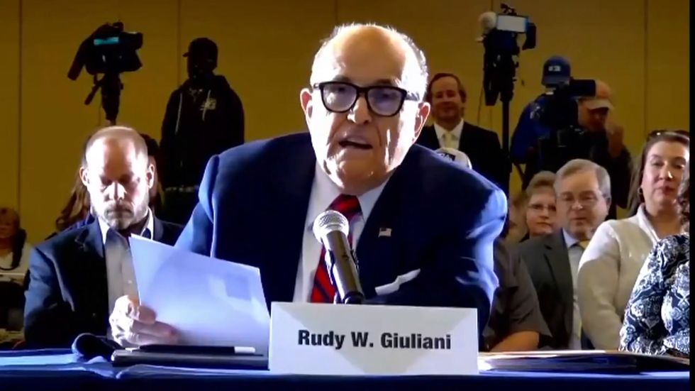 Rudy Giuliani claims 8000 dead people voted in Pennsylvania