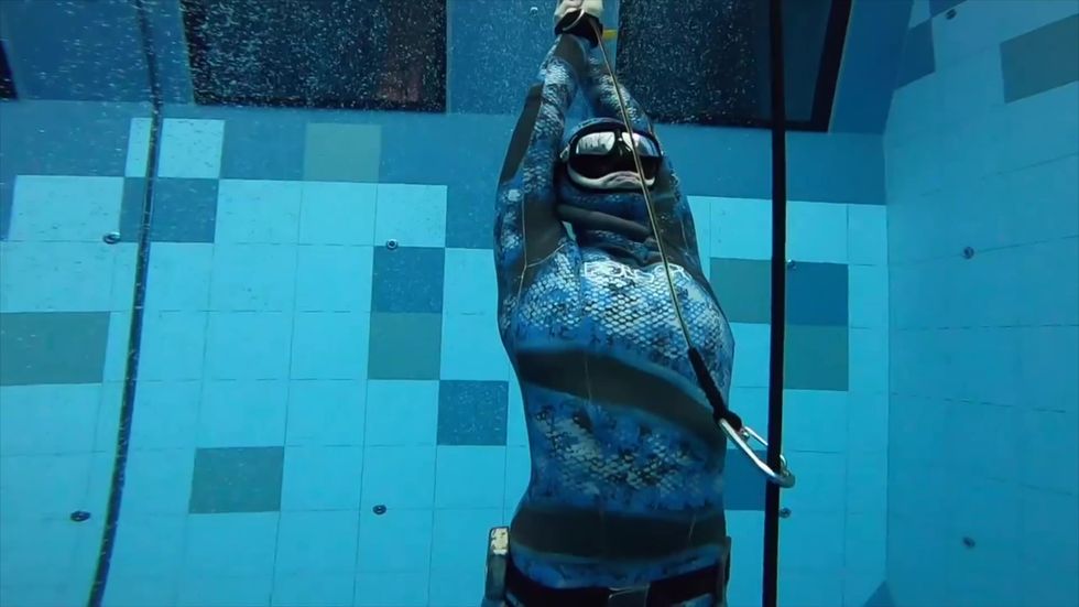 World's deepest swimming pool opens in Poland