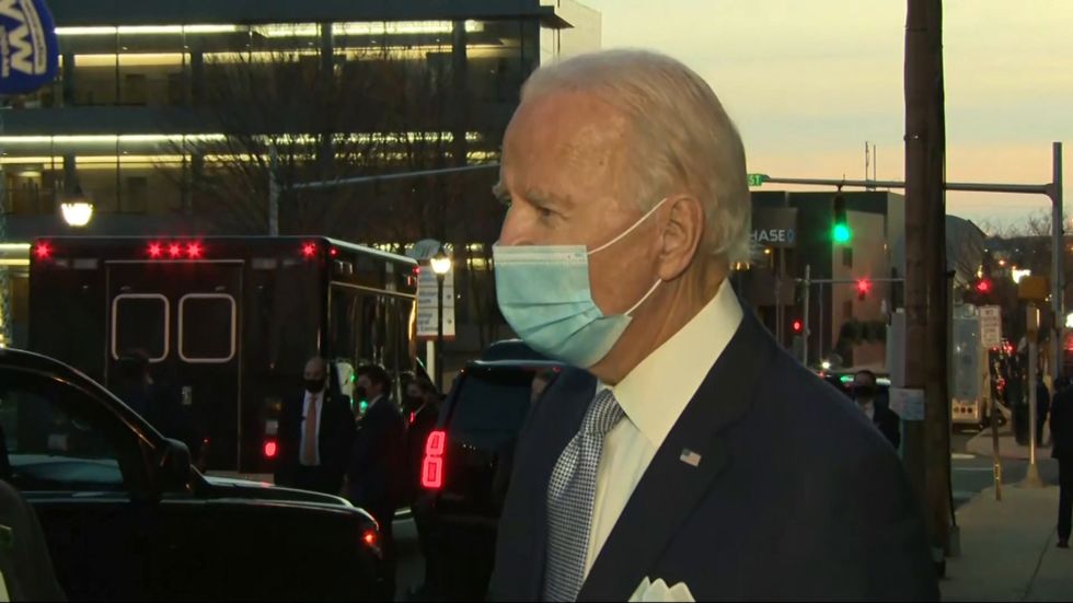 Joe Biden says his staff have spoken to Dr Fauci: 'He's been very, very helpful'