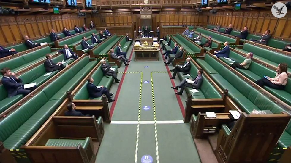 'Nothing wrong at our end': Feed drops out during Boris Johnson's speech
