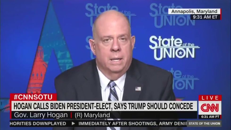 Maryland governor Larry Hogan says Trump makes US look like 'banana republic'