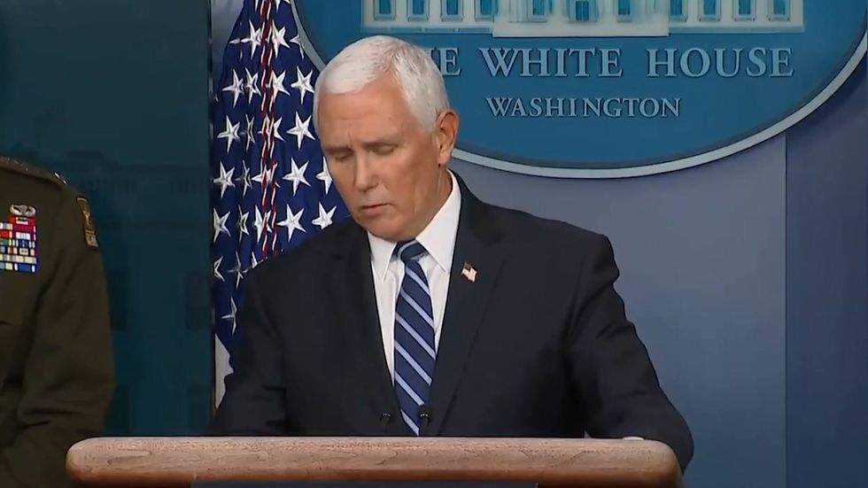 Mike Pence: 'We slowed the spread. We flattened the curve. We saved lives'